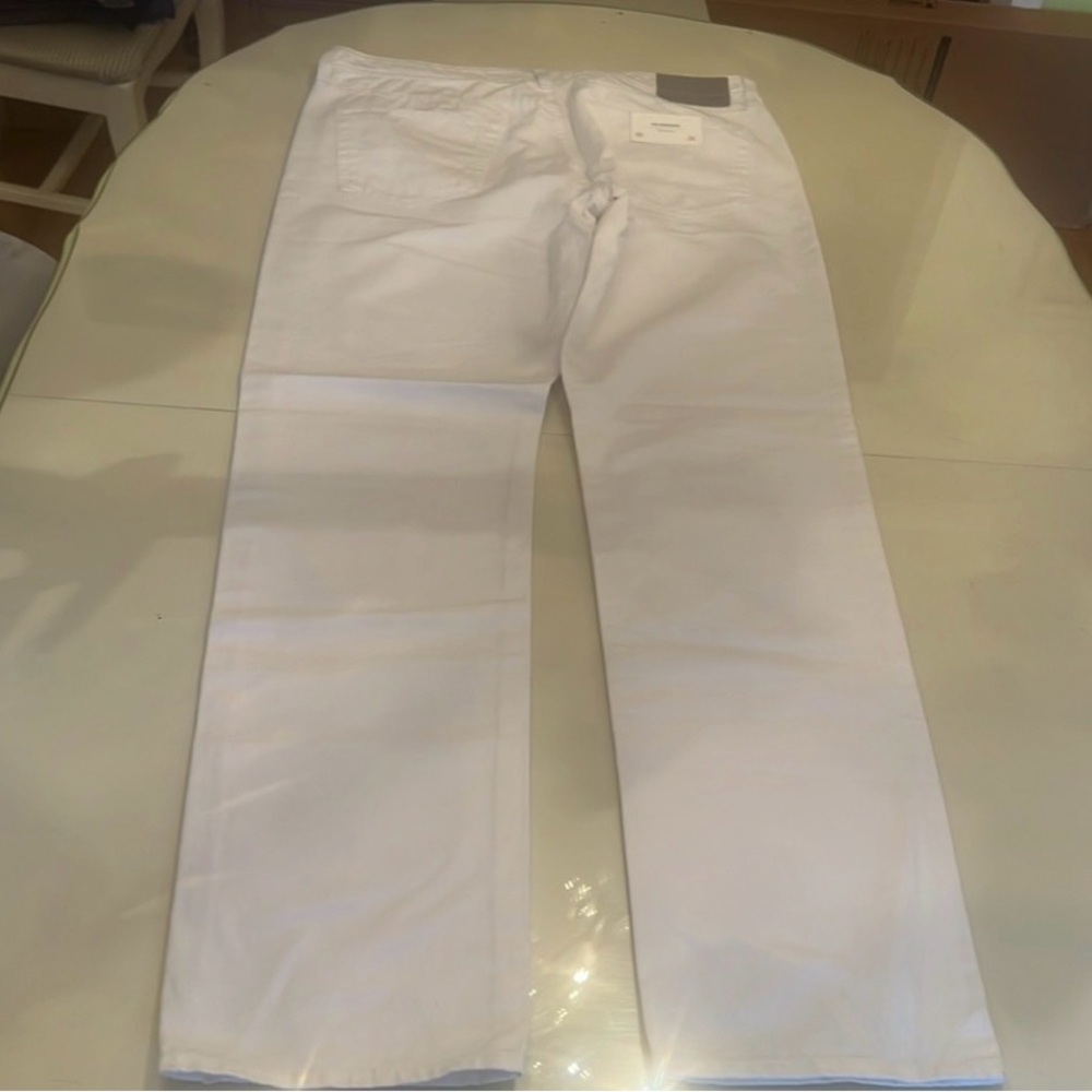 AG Adriano Goldschmied Crisp White Khakis